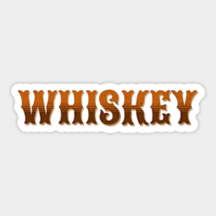 Whiskey Old Fashion Retro Sticker